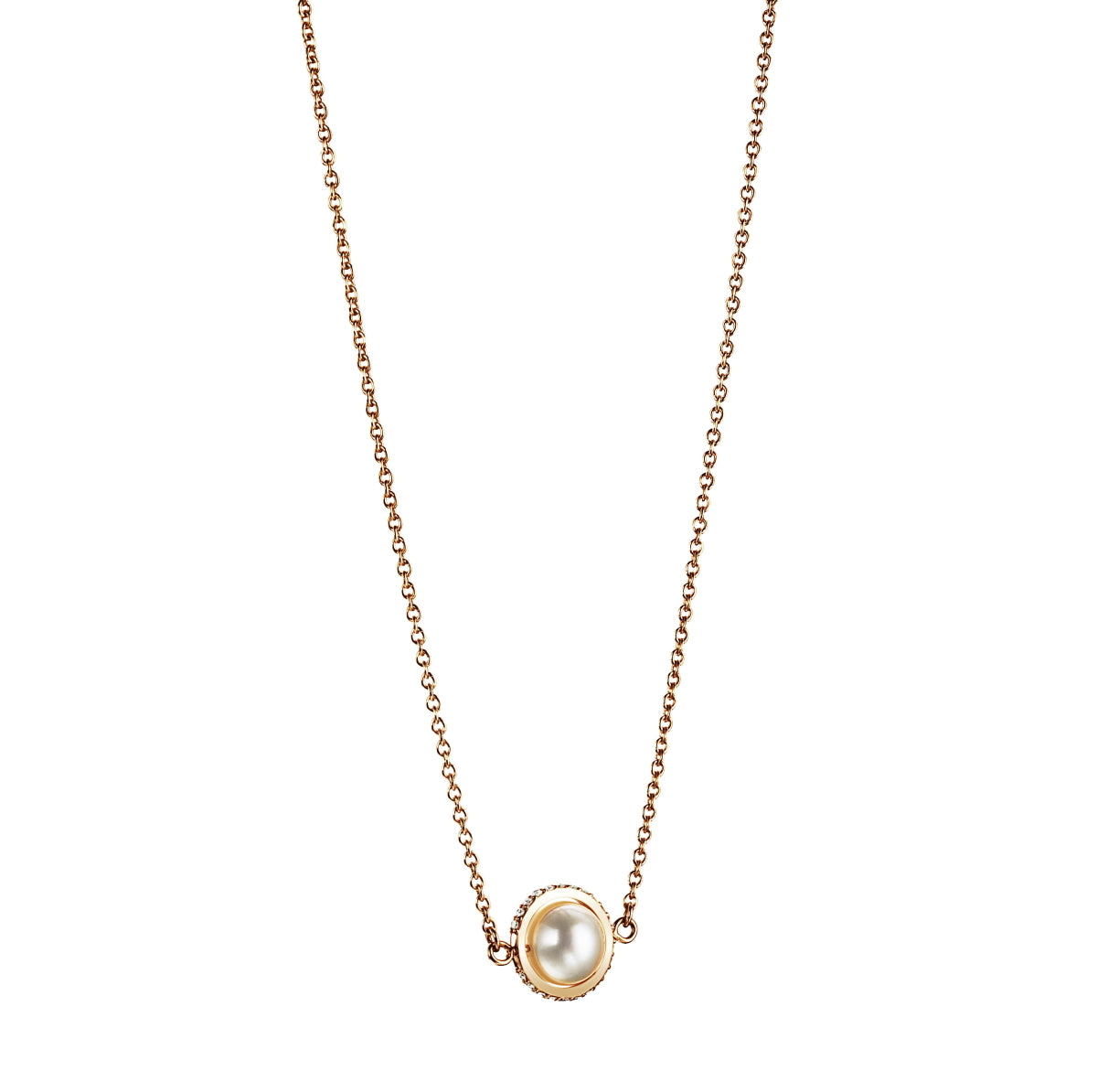 Efva Attling Day Pearl & Stars Necklace Gold