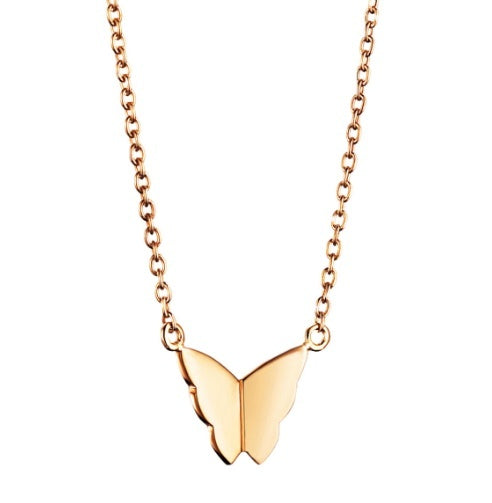 Efva Attling Little Miss Butterfly Necklace Gold