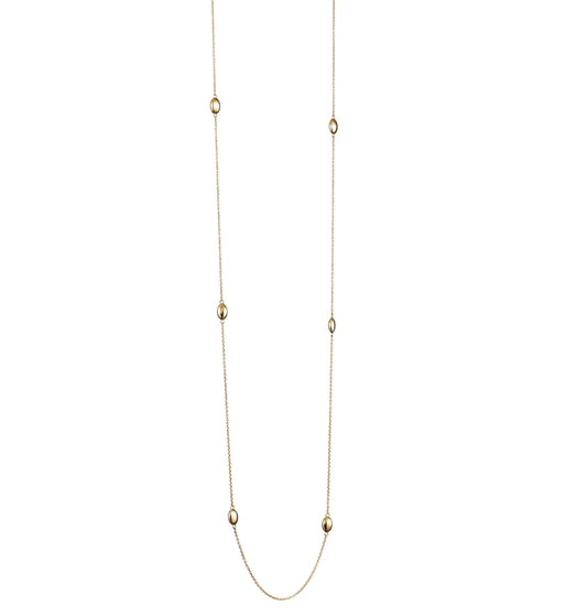 Efva Attling Love Bead Long Necklace Gold