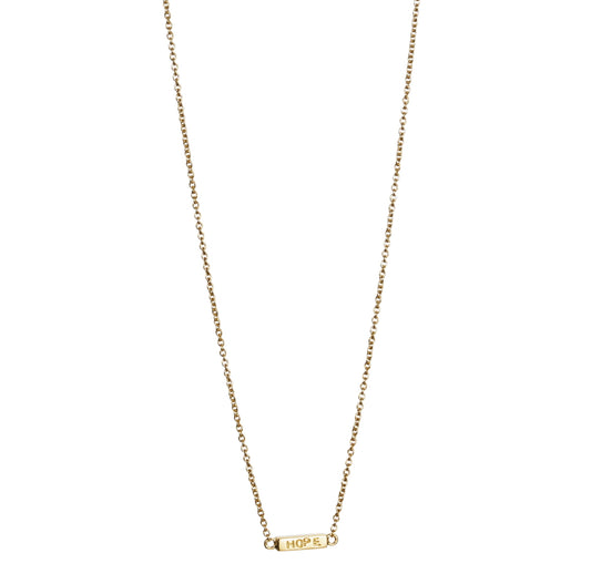 Efva Attling Mini Me Hope Necklace Gold