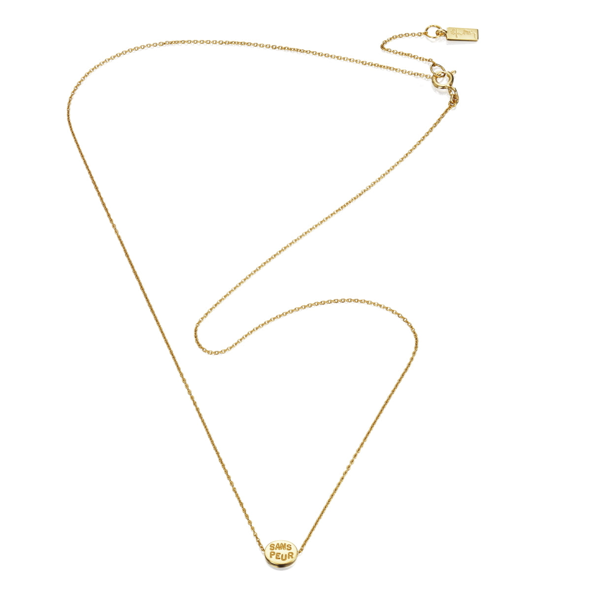 Mini Me Sans Peur Necklace Gold