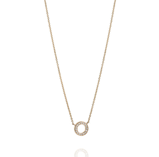 Efva Attling Circle Of Love Necklace Gold