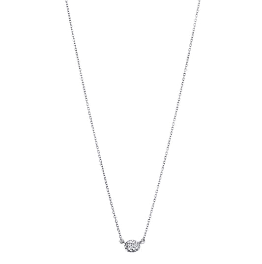 Efva Attling Love Bead Necklace Diamonds White Gold