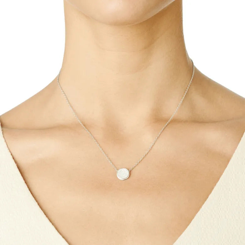 Efva Attling Love Bowl Necklace White Gold