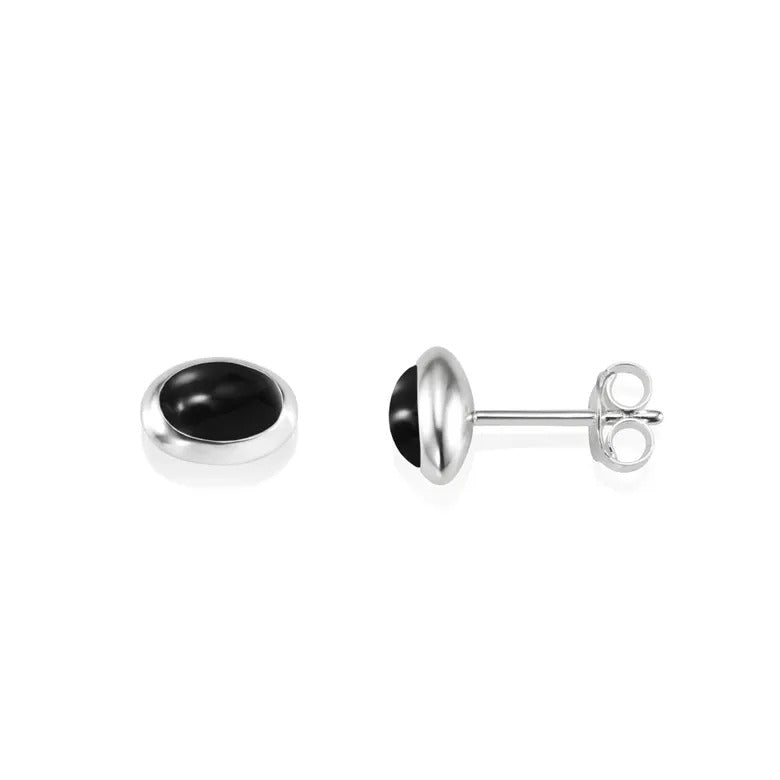 Love Bead Earrings Onyx