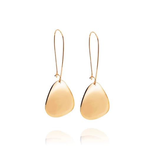 Efva Attling Little Rose Petal Earrings Gold