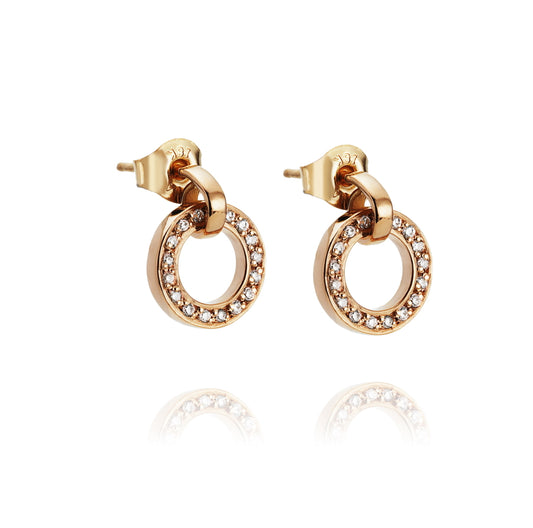 Efva Attling Ring Around & Stars Earrings Gold