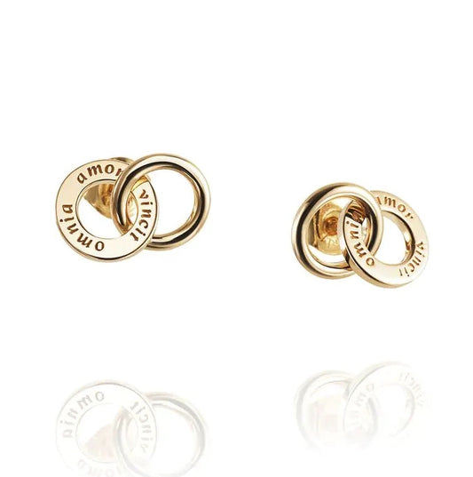 Efva Attling Mini Twosome Studs gold