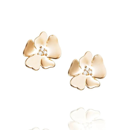 Efva Attling Violet & Stars Studs gold