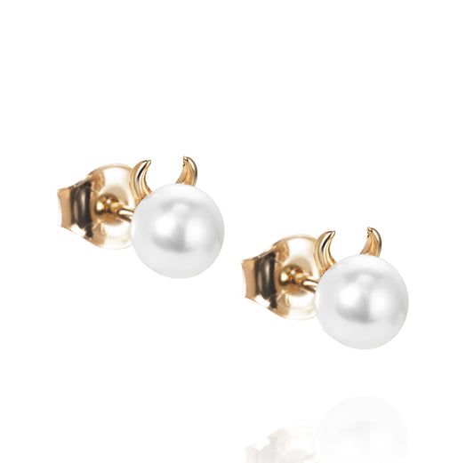 Efva Attling Little Devil Earrings Gold