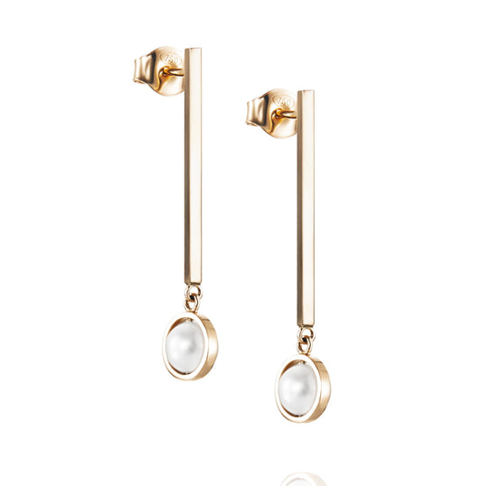 Efva Attling Little Day Pearl Earrings Gold