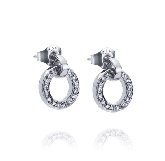 Efva Attling Ring Around & Stars Earrings White Gold