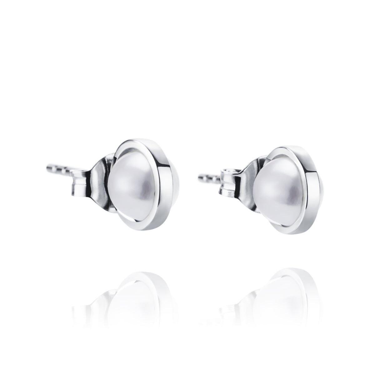 Efva Attling Little Day Pearl Studs White Gold