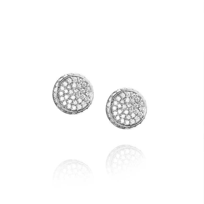 Efva Attling Love Bowl Mini & Stars Earrings White Gold