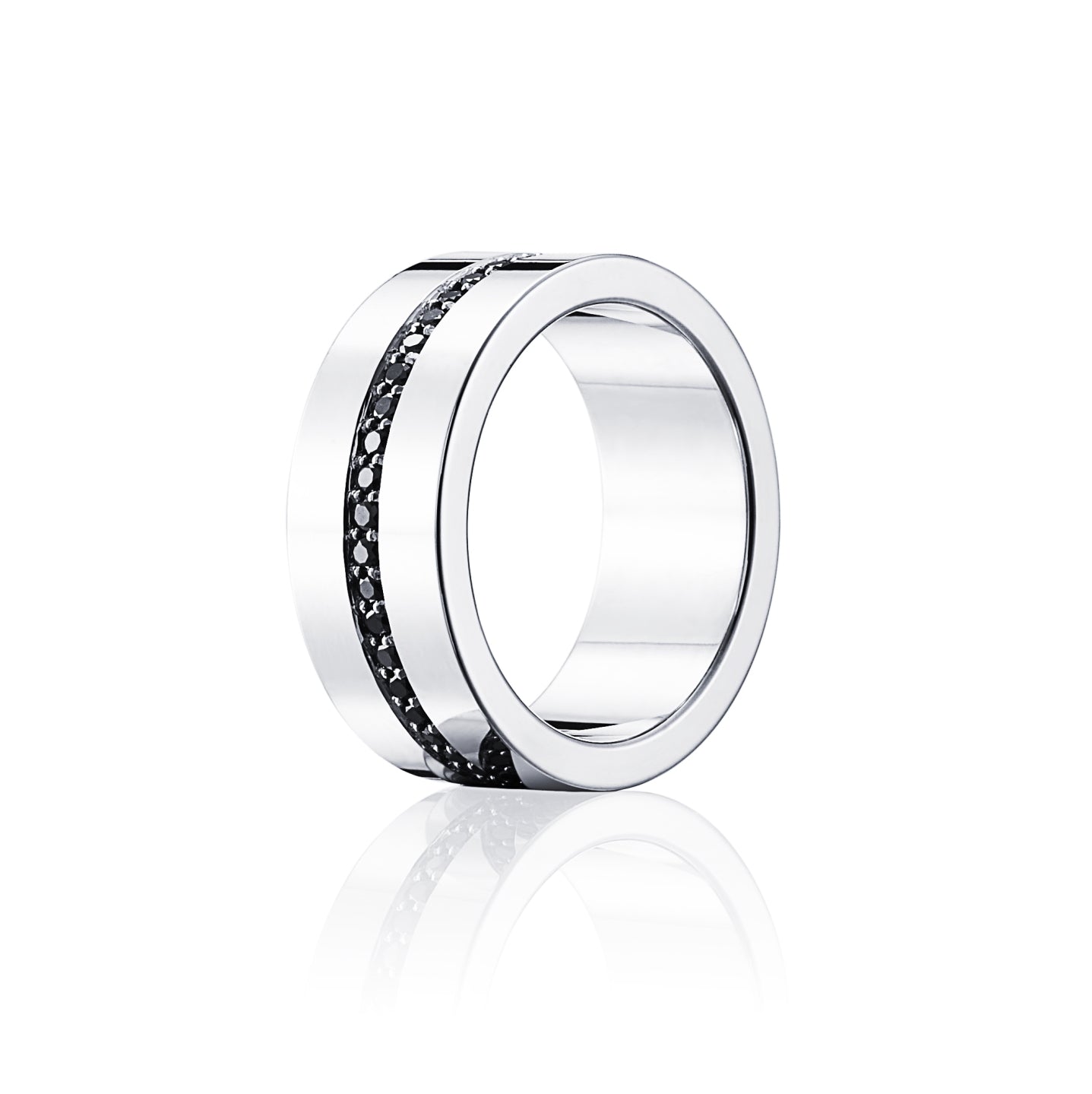 Efva Attling Wide & Black Stars Ring