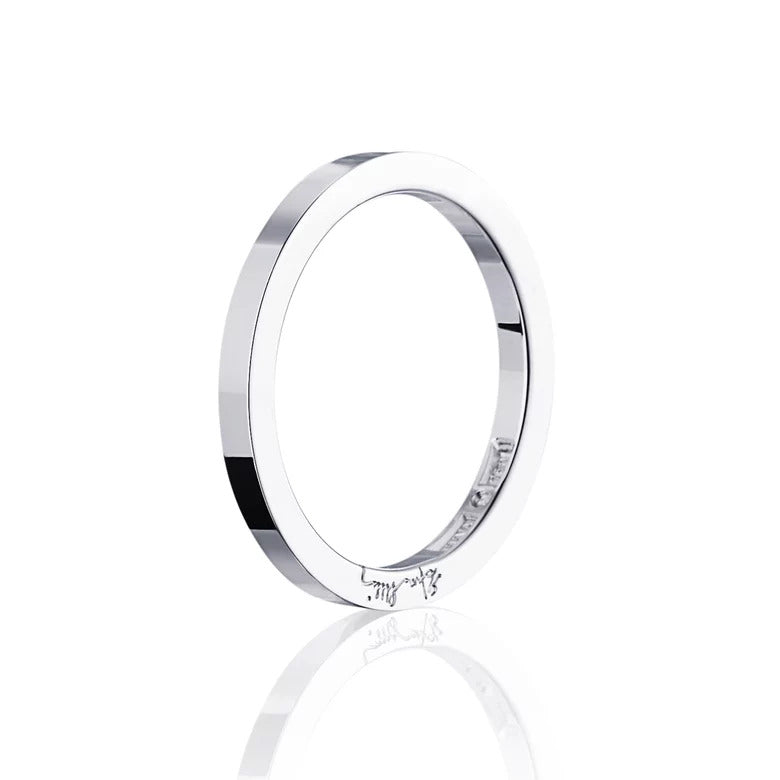 Efva Attling Plain & Signature Thin Ring