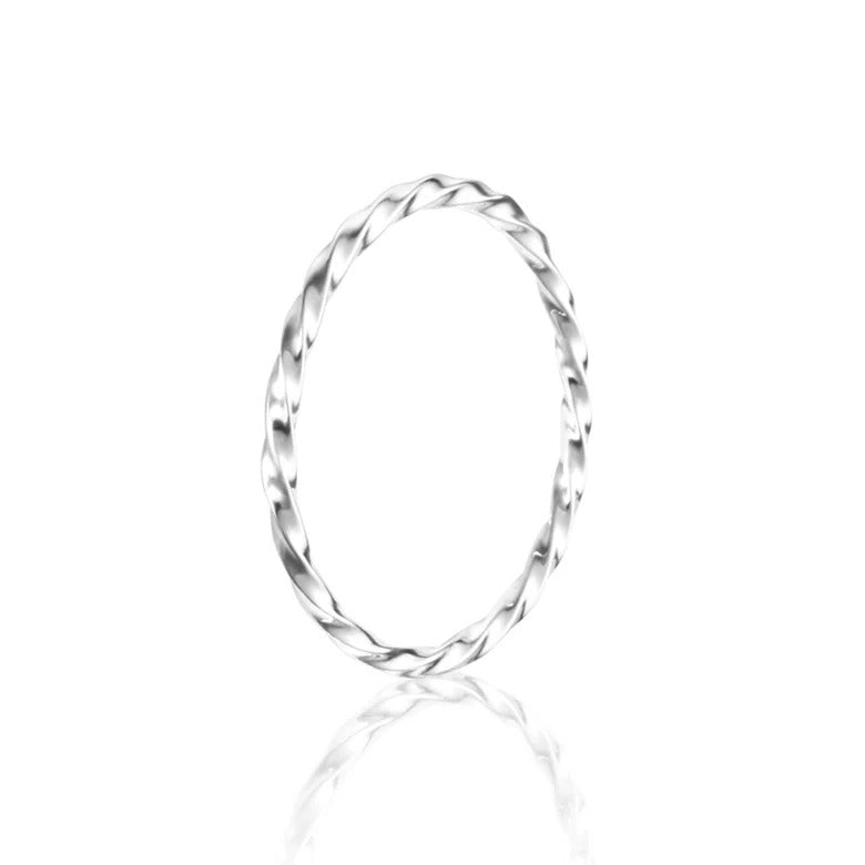 Efva Attling Twisted Orbit Plain Ring