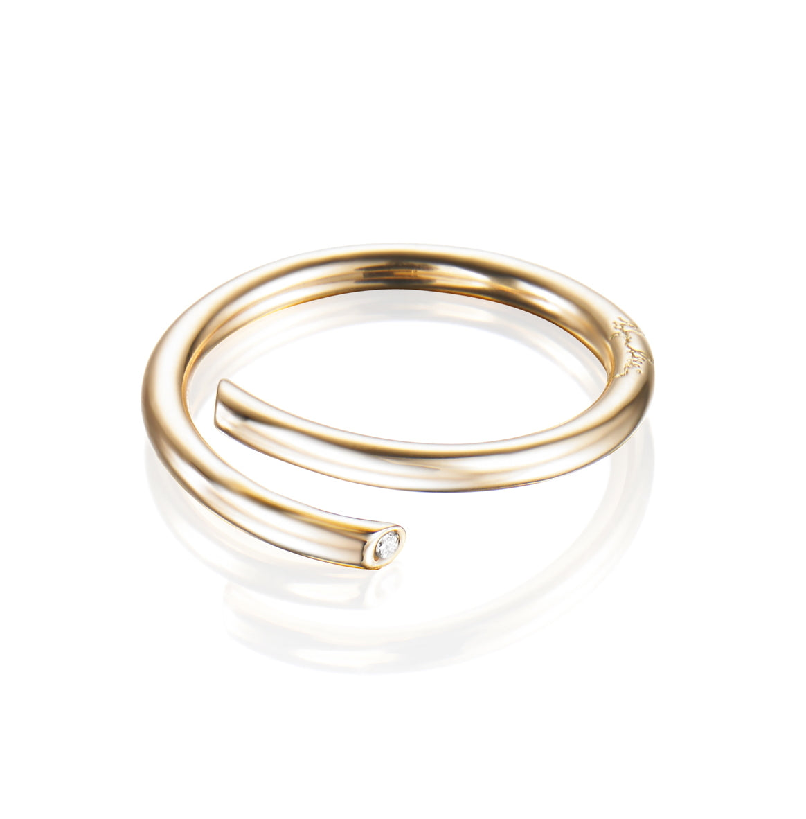 Efva Attling Hug Ring Gold