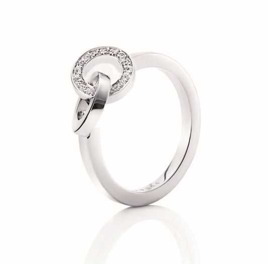 Efva Attling You & Me Ring White Gold