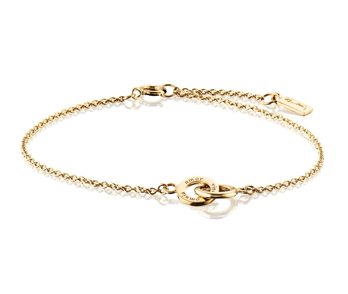 Mini Twosome Bracelet Gold