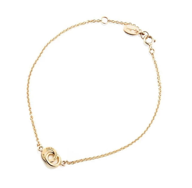 Mini Twosome Bracelet Gold