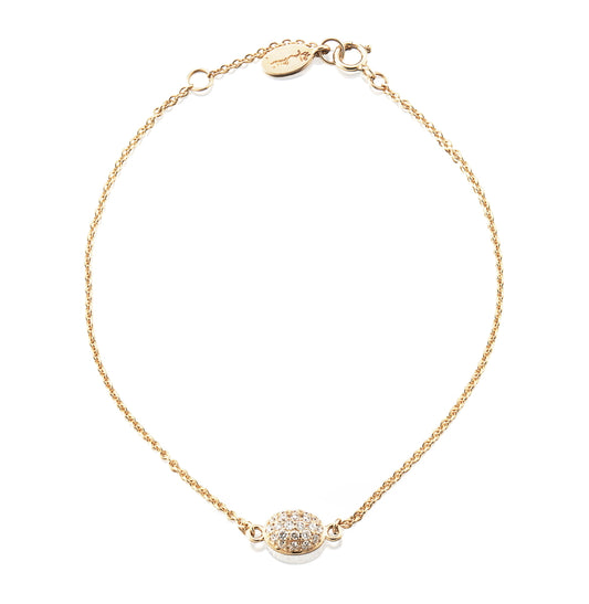 Efva Attling Love Bead Bracelet Gold