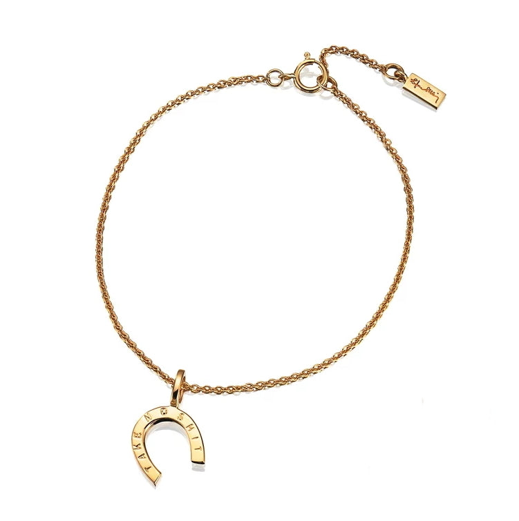 Take No Shit Bracelet Gold