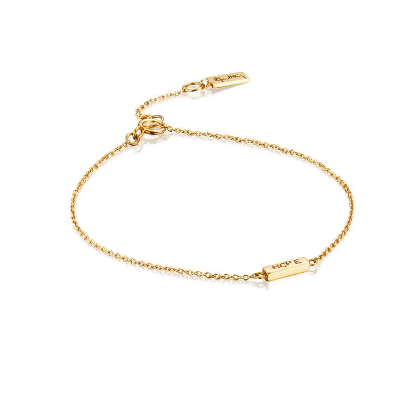 Mini Me Hope Bracelet gold