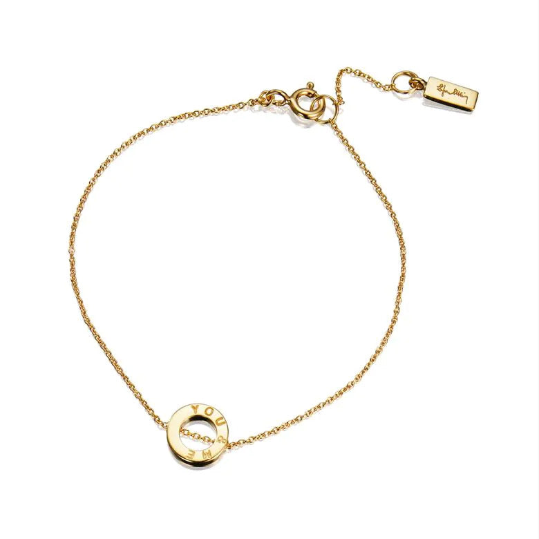 Mini Me You & Me Bracelet gold