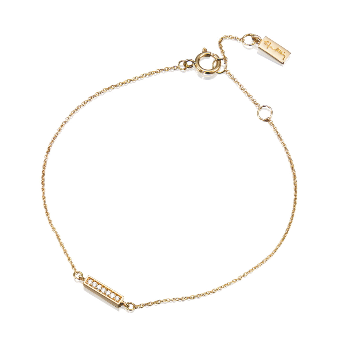 Thin Stars Bracelet Gold