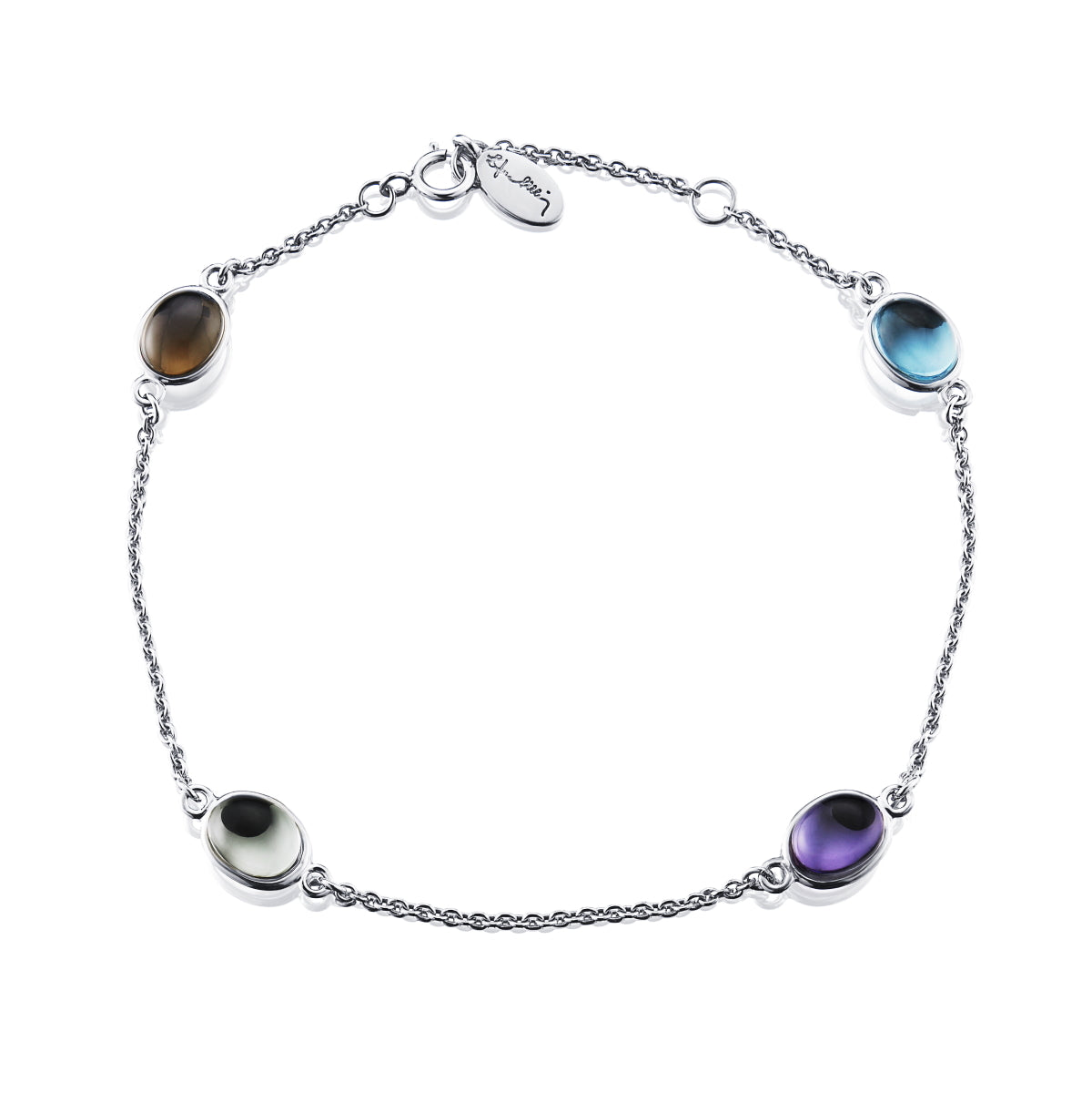 Love Beads Flow Bracelet White Gold