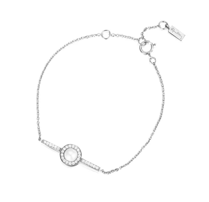 Efva Attling Little Day Pearl & Stars Bracelet White Gold