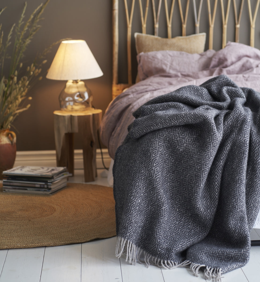 Klippan Stella Brushed Wool Blanket