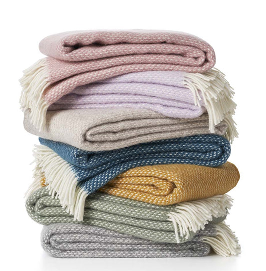 Klippan Preppy Brushed Wool Blanket