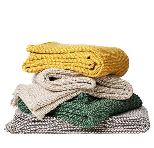 Klippan Basket Organic Cotton Blanket